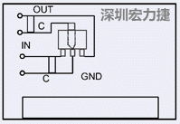 圖3：降壓電路的PCB設(shè)計示例。