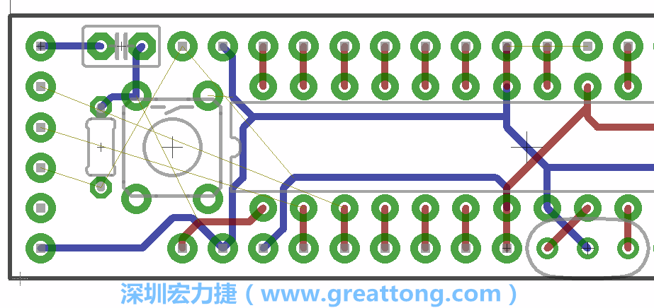 4.1. 把剩下的元件移動(dòng)到電路板工作區(qū)上。
