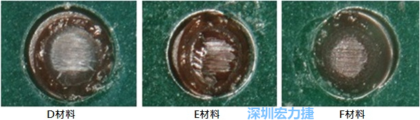 圖14- 冷球拉力試驗(yàn)后，光學(xué)顯微鏡下的失效模式