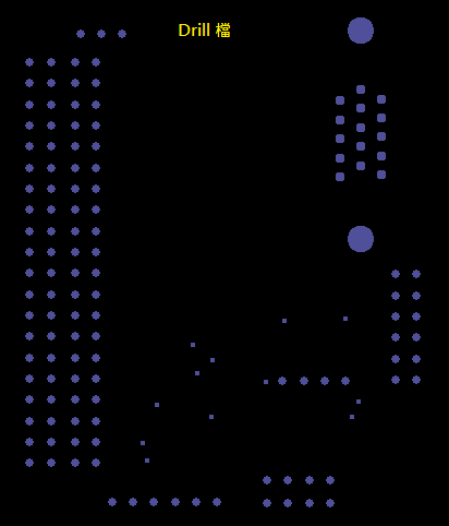 產(chǎn)生Drill File及 Map File 的Gerber 檔案，此會產(chǎn)生描述此PCB所用到的鉆孔的孔徑尺寸及鉆孔的座標資訊。